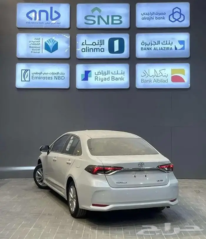 تويوتا كورولا XLI 1.5 مطور بنزين 2026 ايجار منتهي بالتمليك m 3