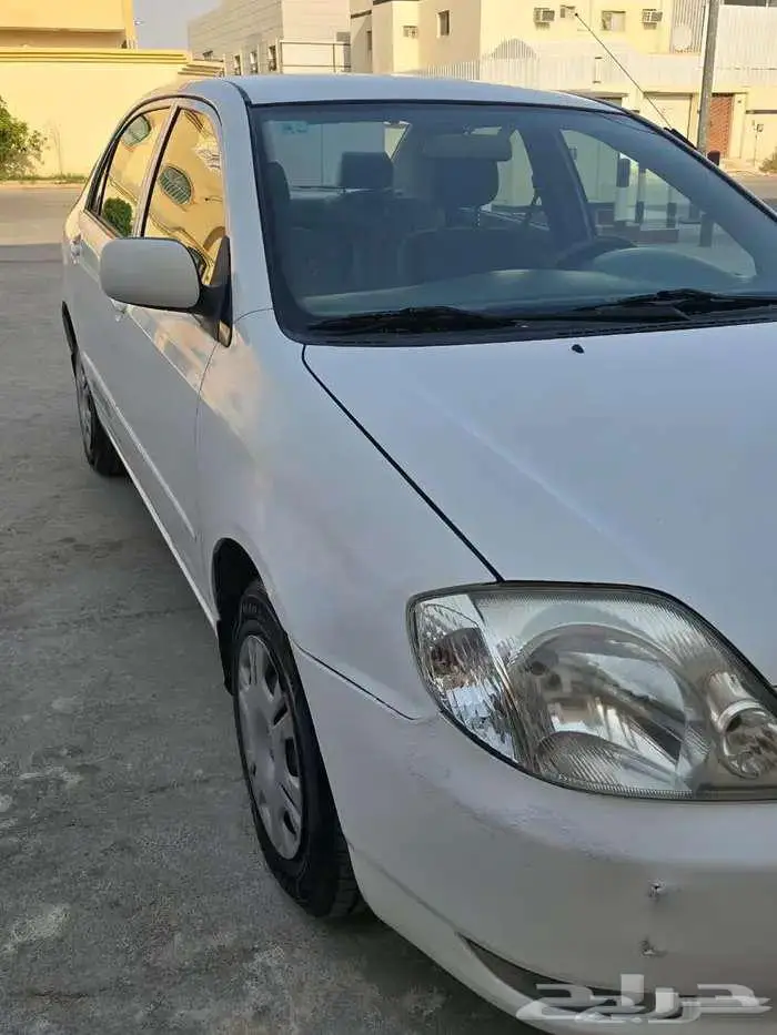 كورولا مخزن 2002 سعودي 1.8لتر خالي من الرش 12