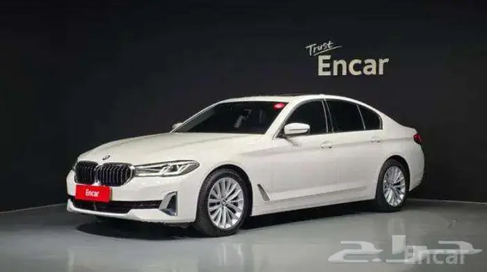 520I BMW موديل 2021 ممشي 58200 2