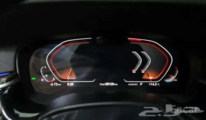 520I BMW موديل 2021 ممشي 58200 7