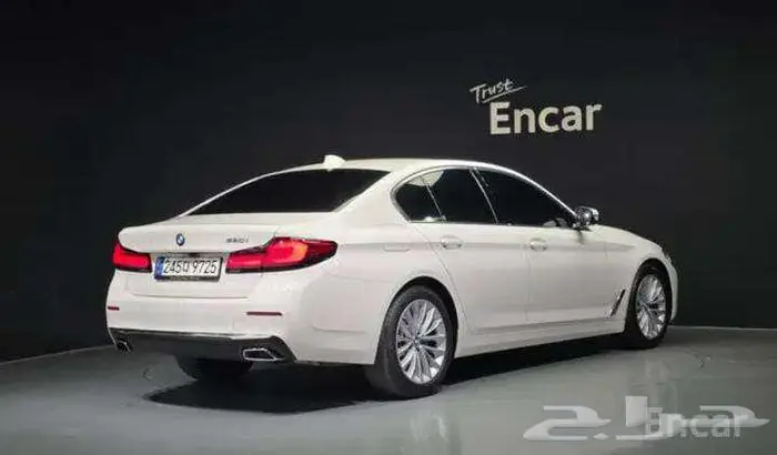 520I BMW موديل 2021 ممشي 58200 3
