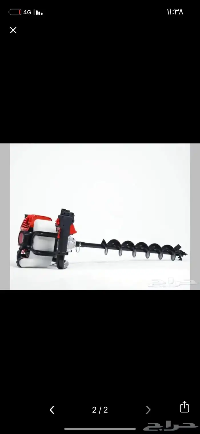 حفارة للإجار اليومي للركائز والشتلات 1