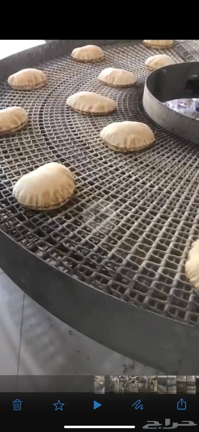 مخبز اوتوماتيك خبز مفرود لبناني 12
