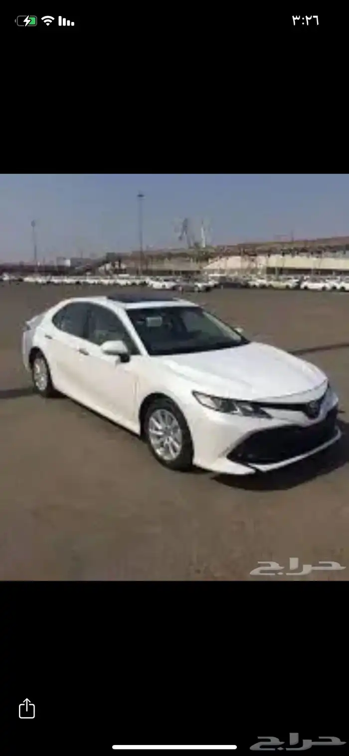 الي عنده كامري 2018 او اعلى بحدود 40-50ويقبل اقساط يتواصل 0