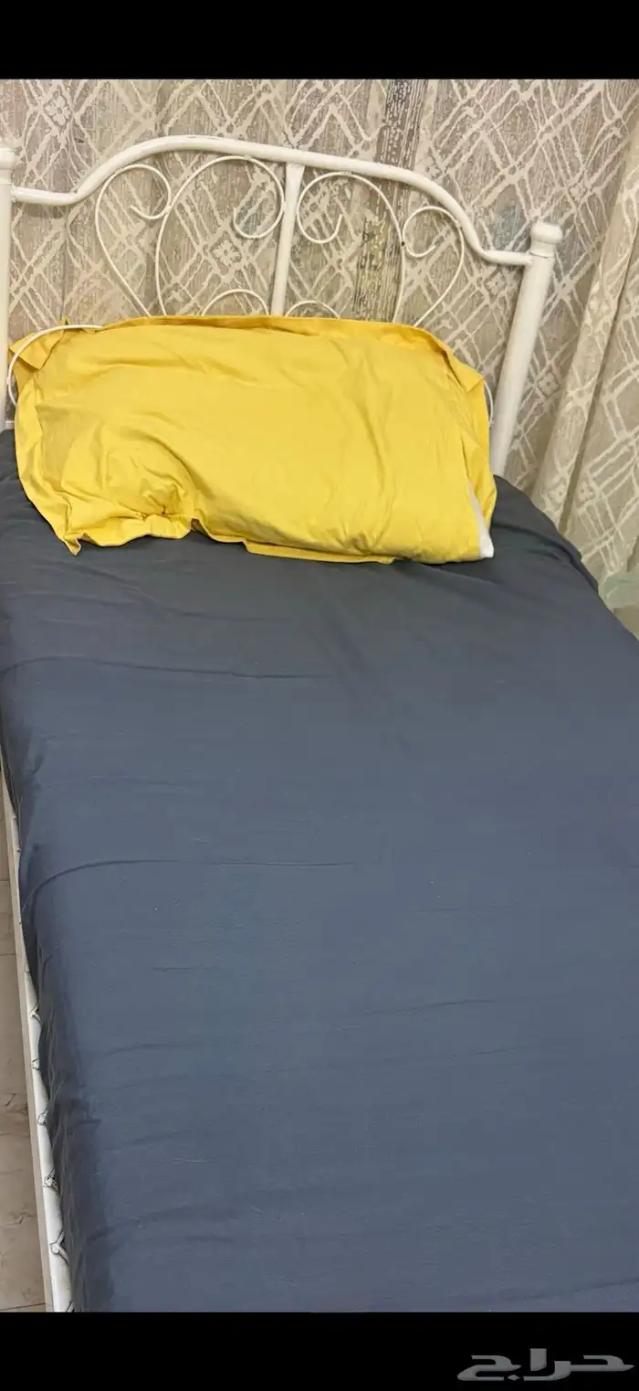 سرير حديد جديد وكنب جديد والغزال الطاير الرياضي 0