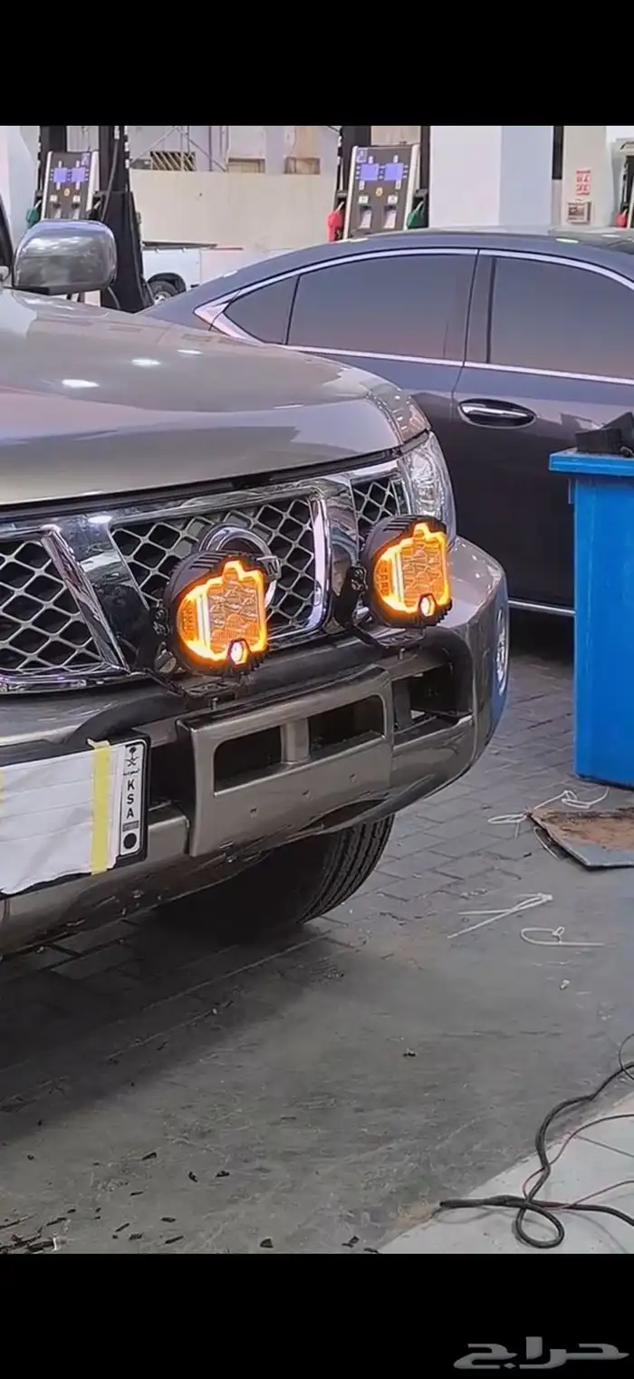 كشافات فتك امامية وخلفية مع تانكي معلق 0