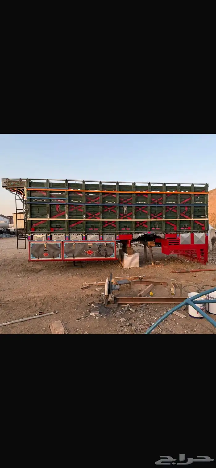 صندوق لوري خشب 1