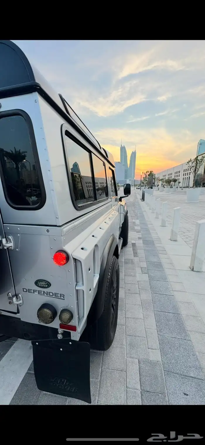 ديفندر 2013 تعديل خان اصلي واللون فضي نادر جدا 2