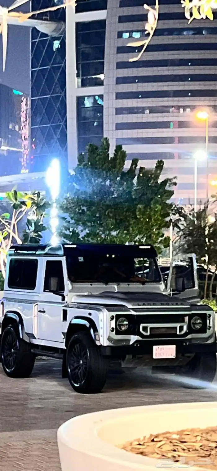 ديفندر 2013 تعديل خان اصلي واللون فضي نادر جدا 11