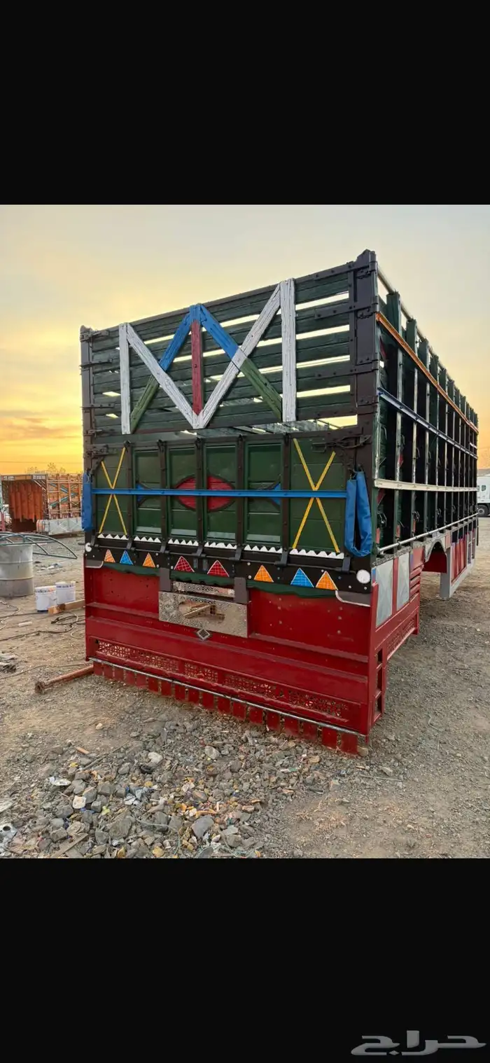 صندوق لوري خشب 2