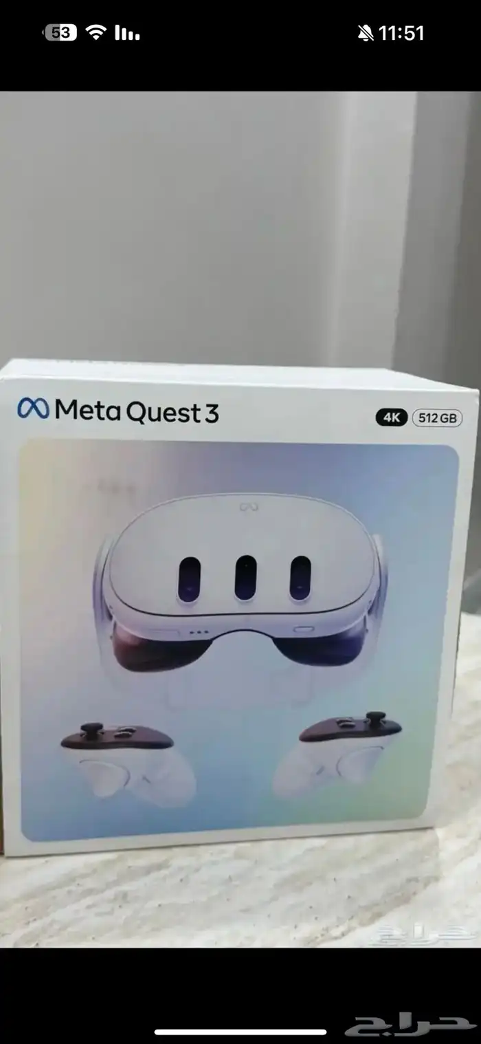 ميتا كويست 3 نظارة الواقع الافتراضي 0