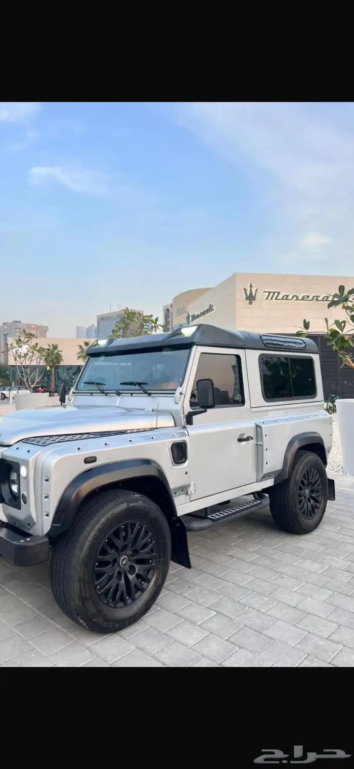 ديفندر 2013 تعديل خان اصلي واللون فضي نادر جدا 15