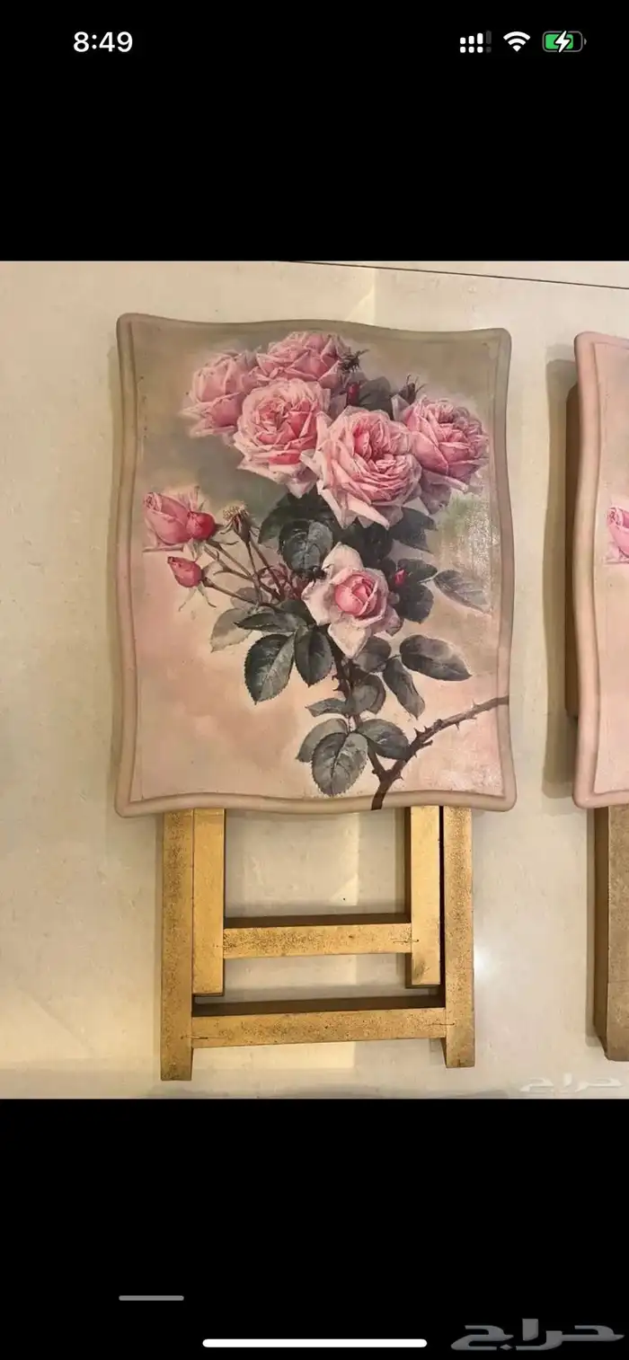 طاولات قابلة للطي (تصميم يدوي) 2