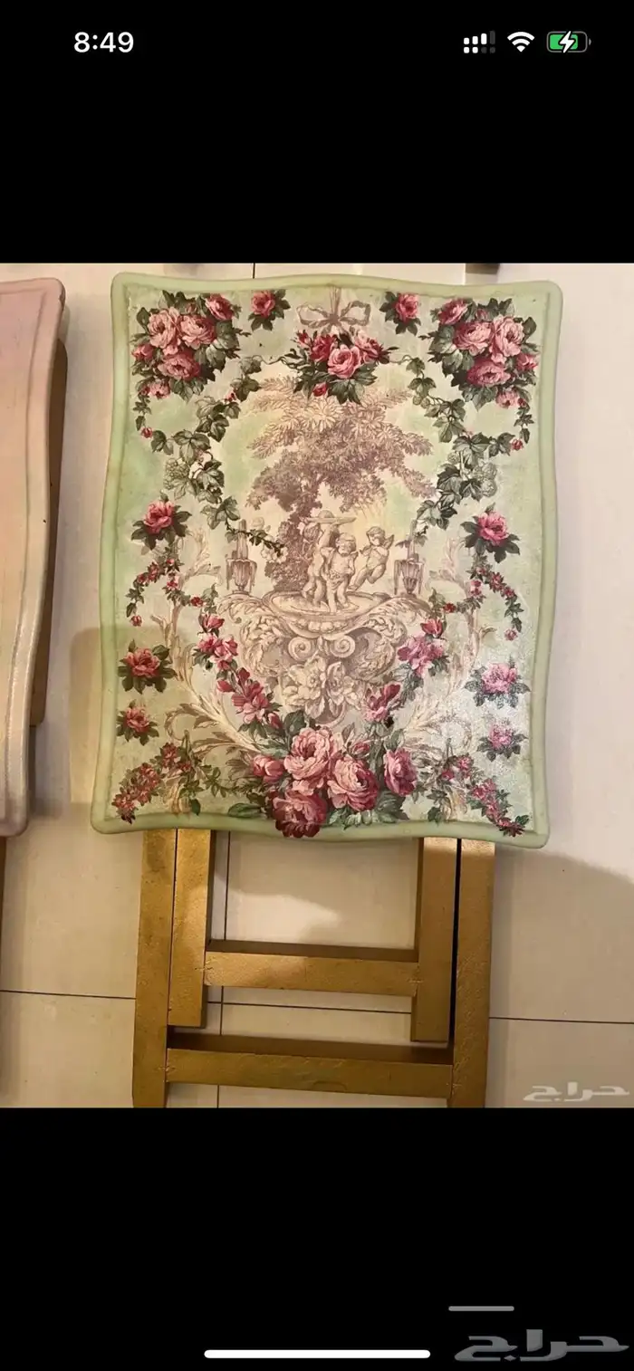 طاولات قابلة للطي (تصميم يدوي) 6