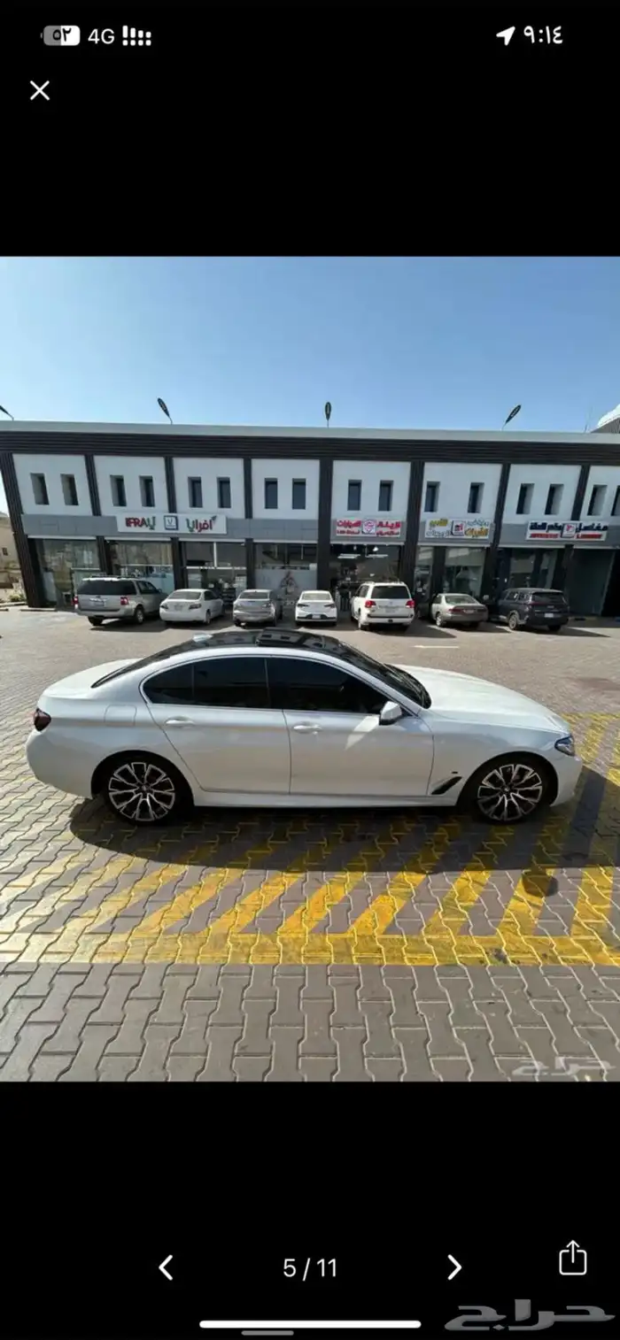 بي ام 520  2015 محوله 22 مكينه مخبطه 5