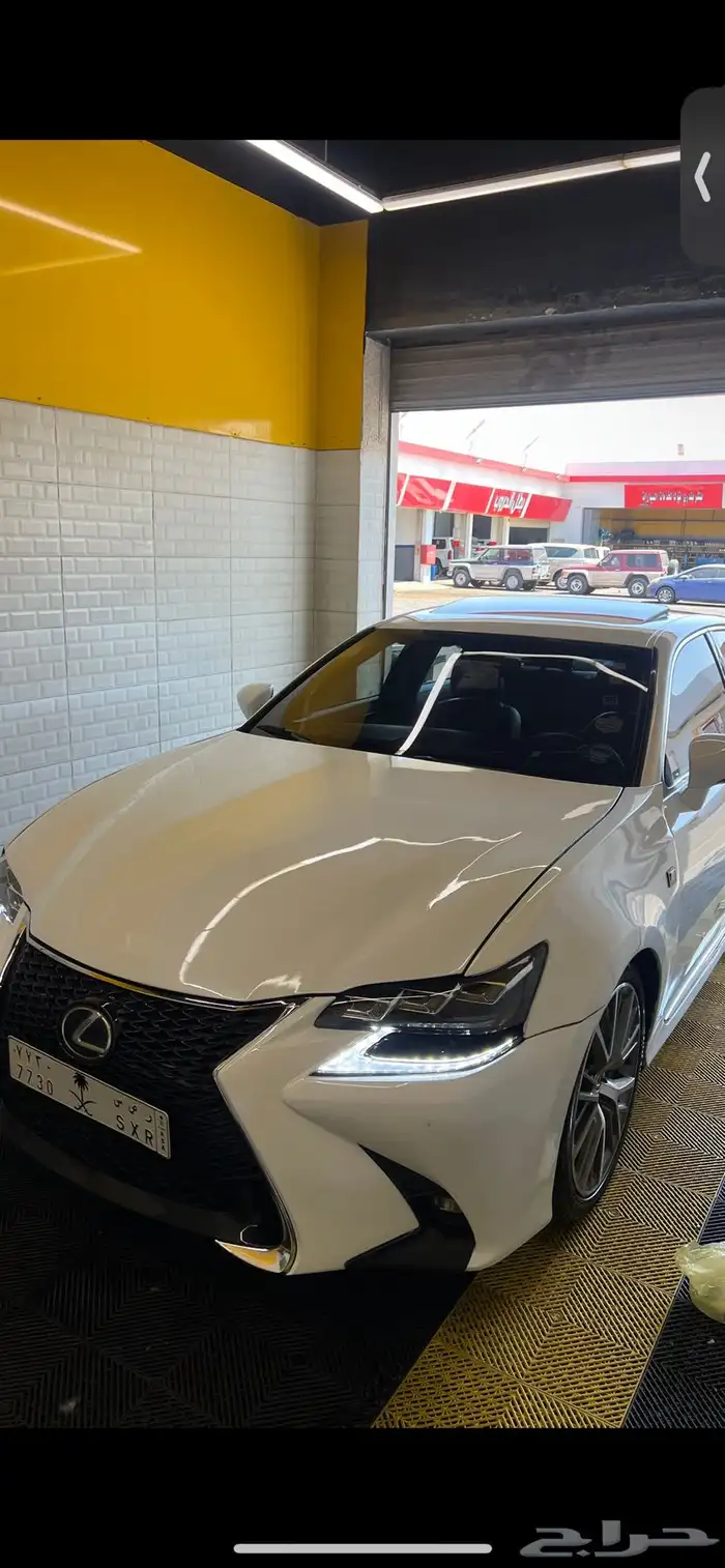 لكزس 2013gs مصدوم بطن 1