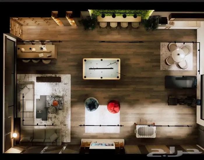 تصميم داخلي   تشيطب ديكورات كاملة فلل   محلات تجارية 43