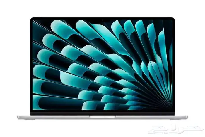 جهاز Macbook Air M4 15 inch رام 16 ومساحة 256 فضي اخو الجديد 1