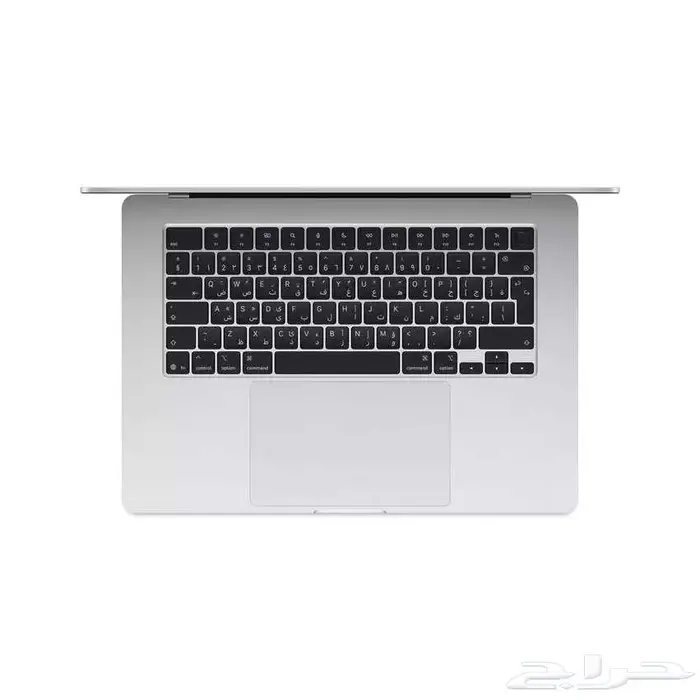 جهاز Macbook Air M4 15 inch رام 16 ومساحة 256 فضي اخو الجديد 0
