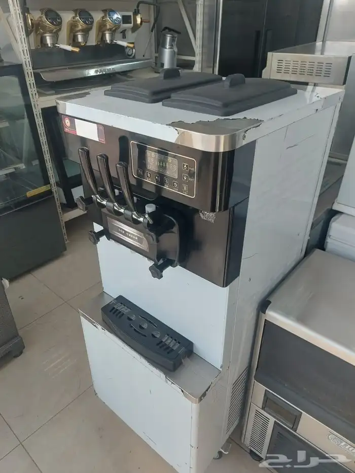 مكينة ايسكريم شبه جديد 6