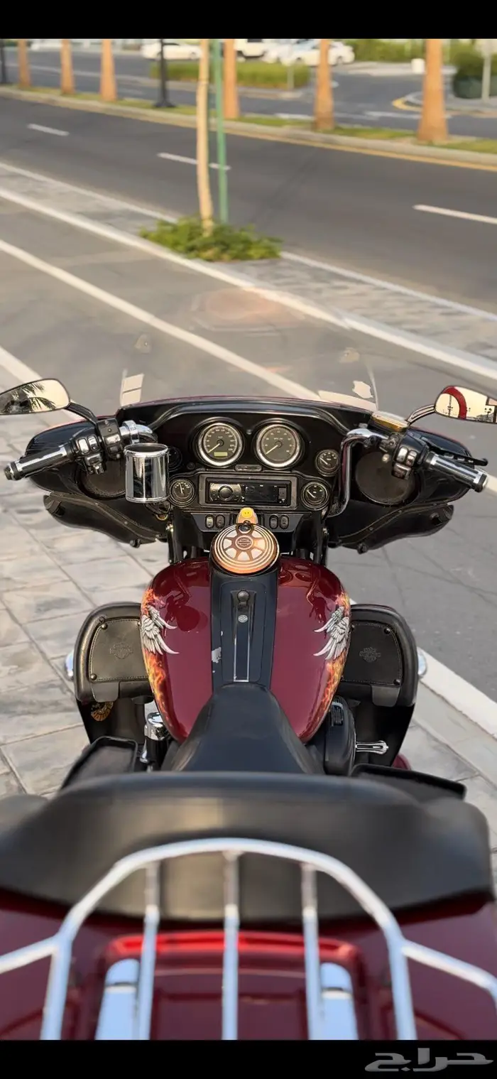 دباب هارلي الترا قلايد ترايك كاستم مميز 3