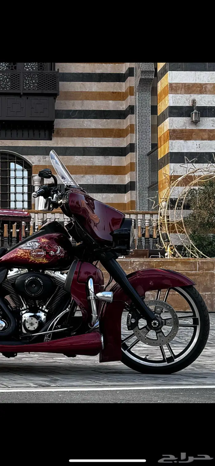 دباب هارلي الترا قلايد ترايك كاستم مميز 2