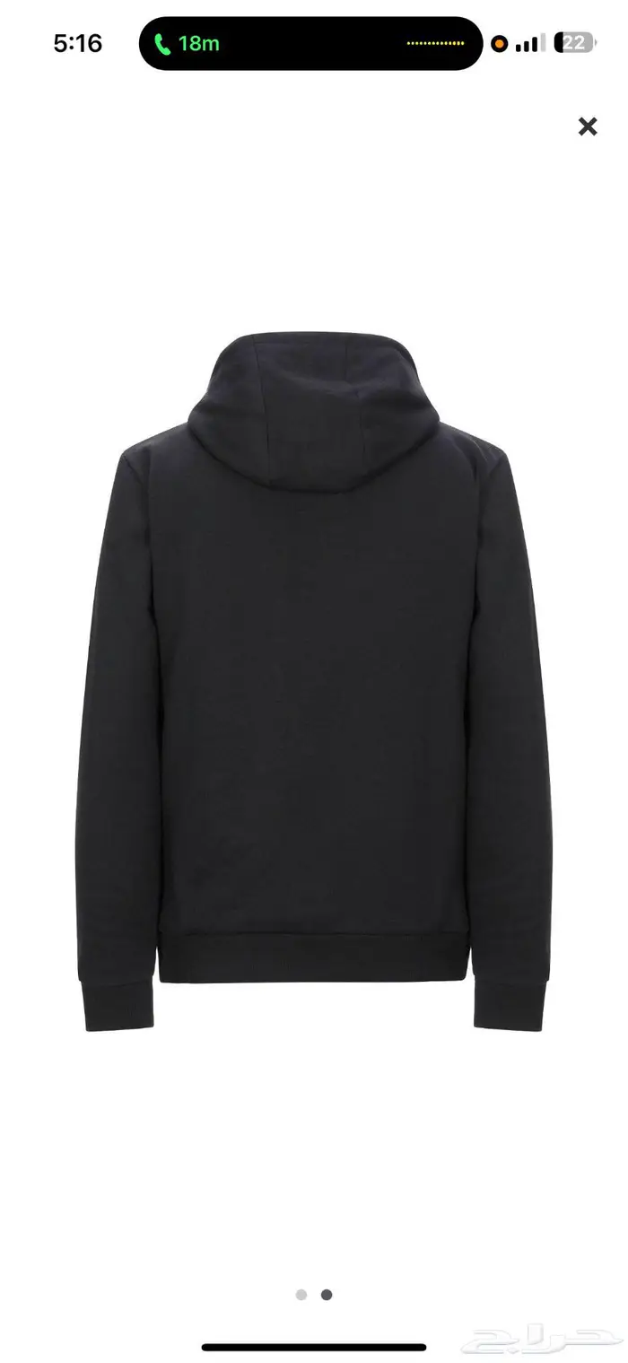 جاكت فيندي اصلي اسود جديد مقاس L 1