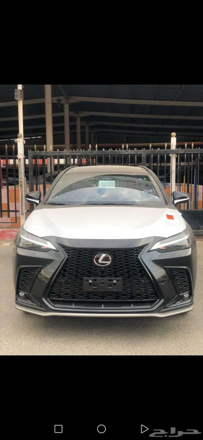 لكزس NX 350 FF 2025 اسبورت سعودي أسود داخل أحمر 3