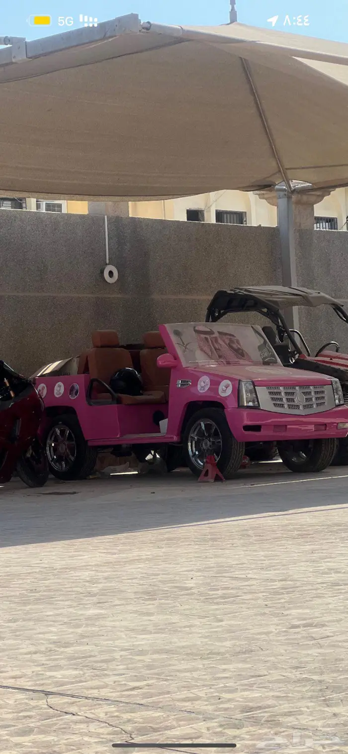 قولف كار للبيع موقعها الجبيل البلد 2