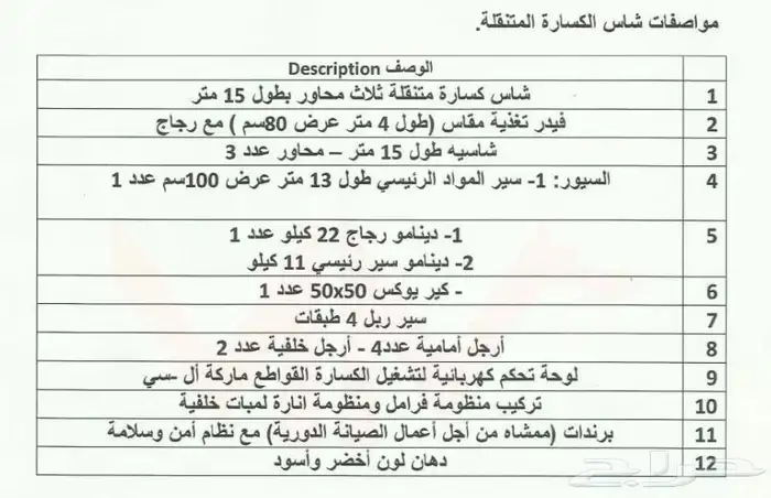 للبيع كسارة موبايل صفاق كبير انجليزي 3