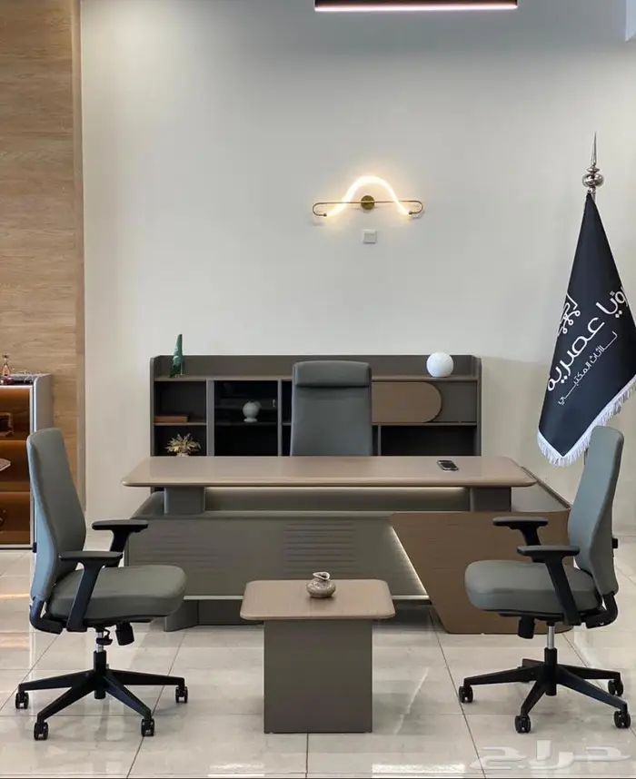 فخم اثاث مكتبي متوفر بسعر الجملة و توصيل و تركيب و جودة متين 15