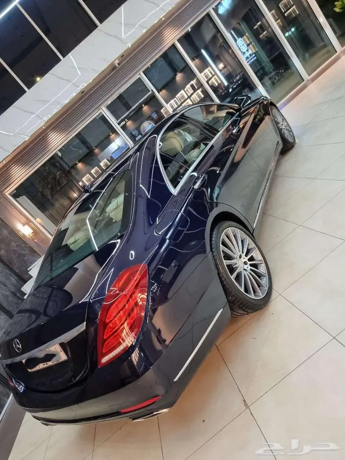 مرسيدس S400 مخزن 2016 عداد 45 الف كاش او دفعات 2