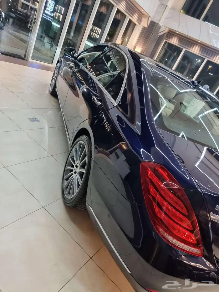 مرسيدس S400 مخزن 2016 عداد 45 الف كاش او دفعات 4
