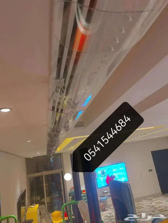 موجه مصدات موزع حاجز عاكس رداد عازل غطاء هواء مكيف اسبليت 34