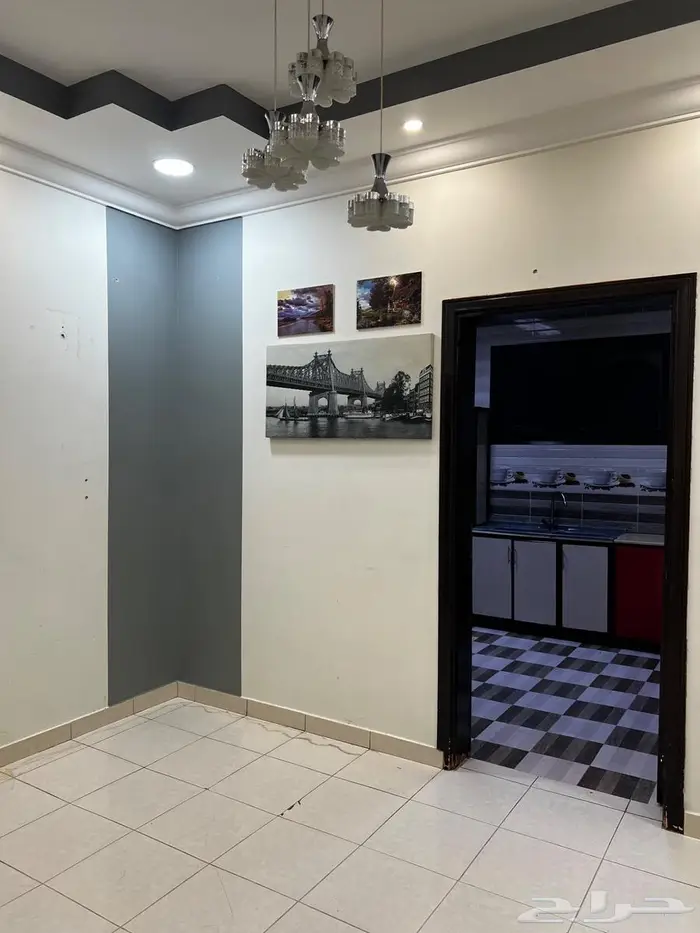 للايجار شقه بحي الافق الدور الثاني 3