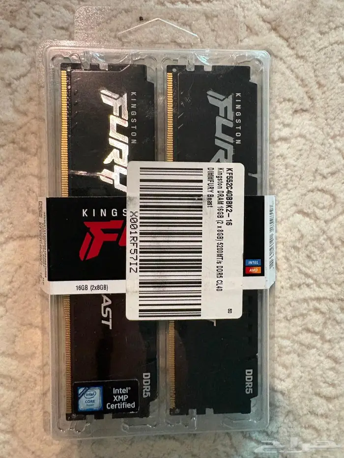 رامات جديدة كينغ استون DDR5 16GB 5200 1