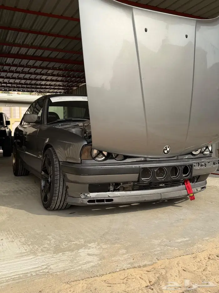 بي ام E34 مشروع سيارة درفت جاهزه بالكامل 6