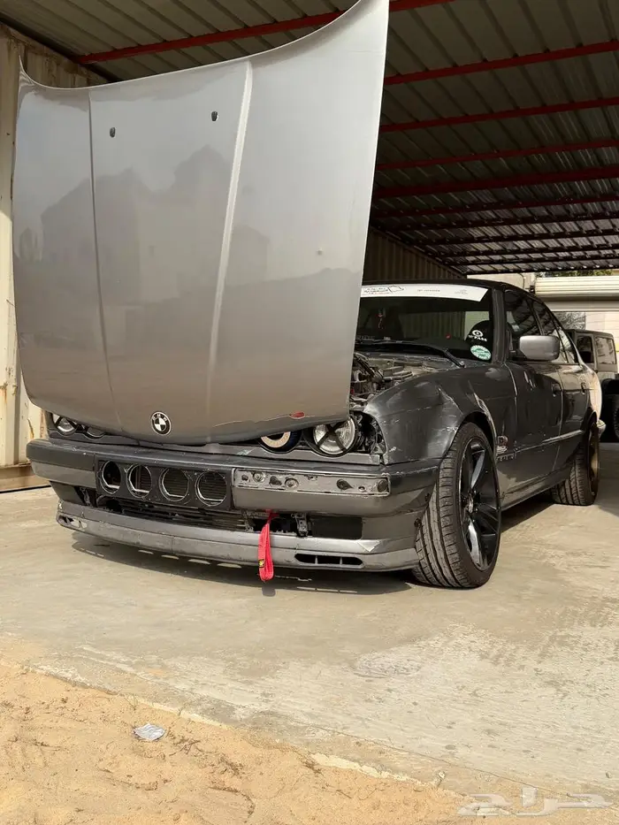 بي ام E34 مشروع سيارة درفت جاهزه بالكامل 7
