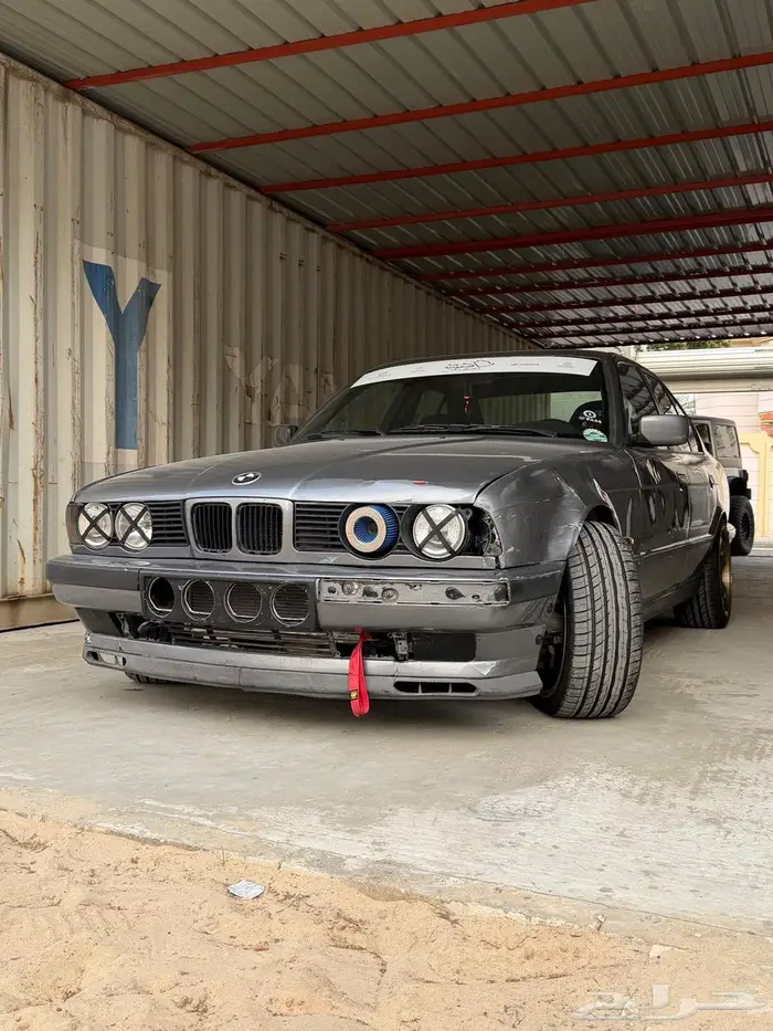 بي ام E34 مشروع سيارة درفت جاهزه بالكامل 4