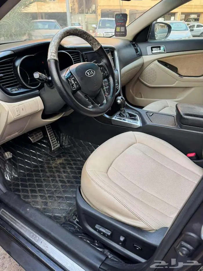 كيا اوبتيما موديل 2012 فل كامل بانوراما دخول ذكي تشغيل بصمة 6