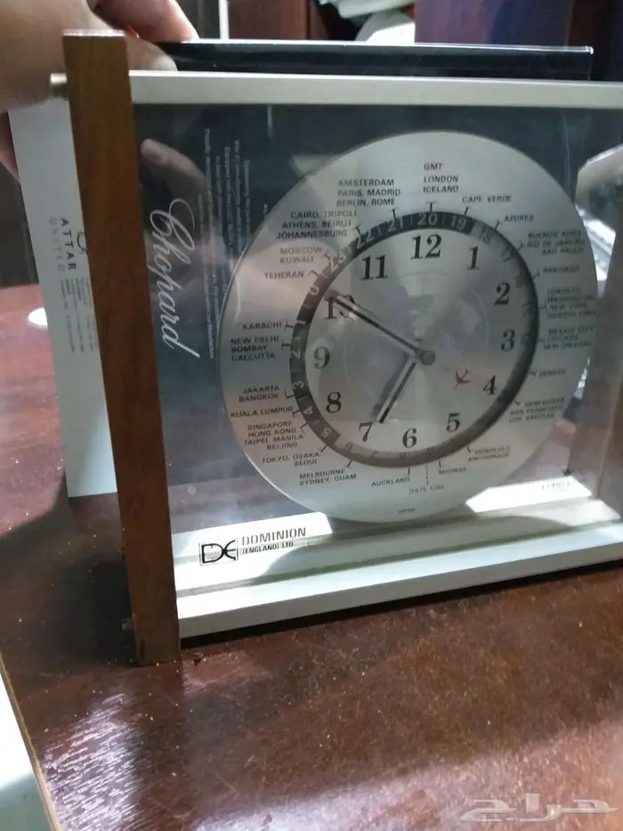 ساعه مكتب نادرة موديل 1980 صناعه اليابان ماركة لورد كينج 5