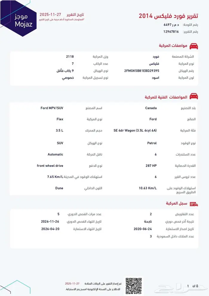 فورد فلكس 2014 28