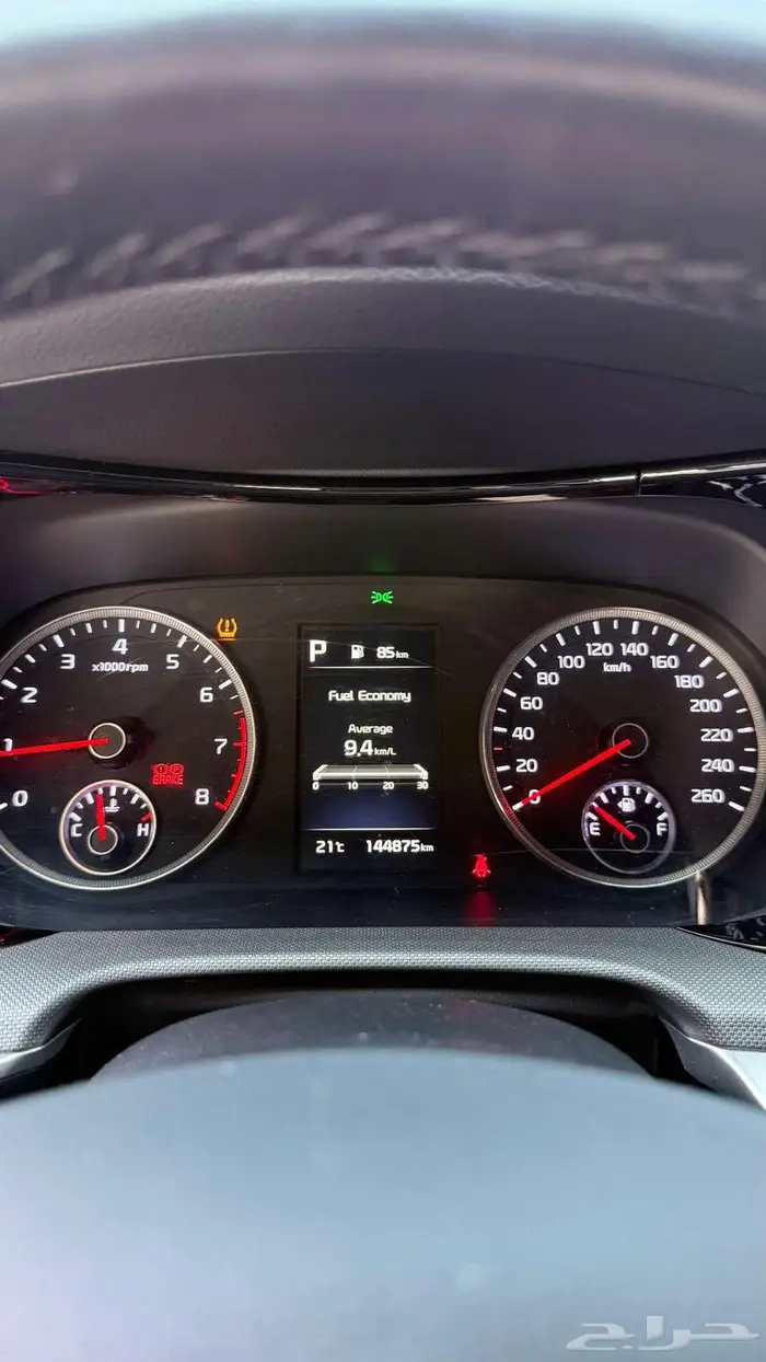 كيا 5 2022عداد 144000 نص فل كوري 5