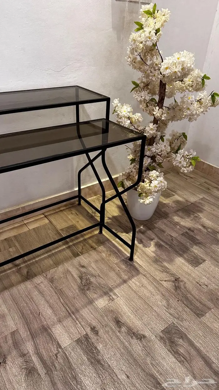 طاولتين استقبال مقاس كبير ووسط 2