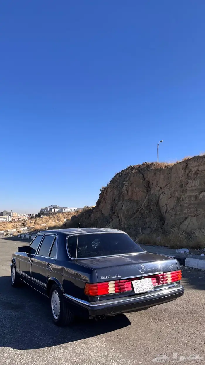بنز 560 SEL 3