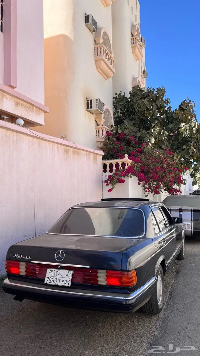 بنز 560 SEL 6