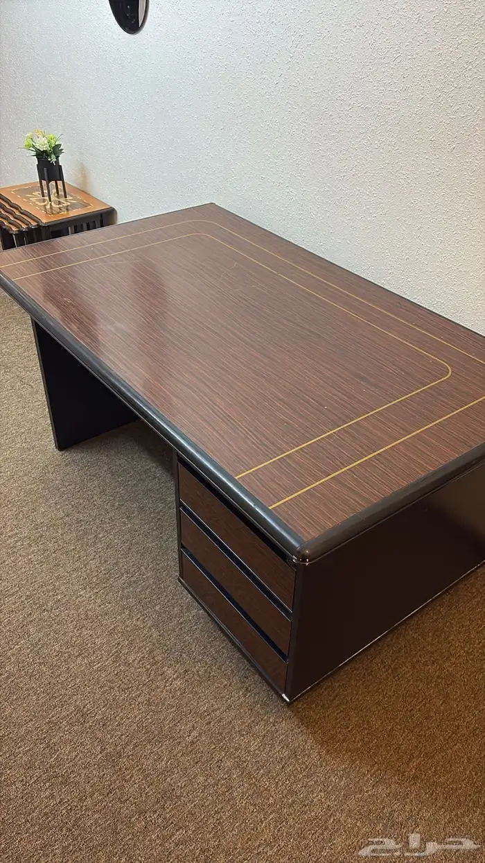 مكتب ثقيل خشب ايطالي 0