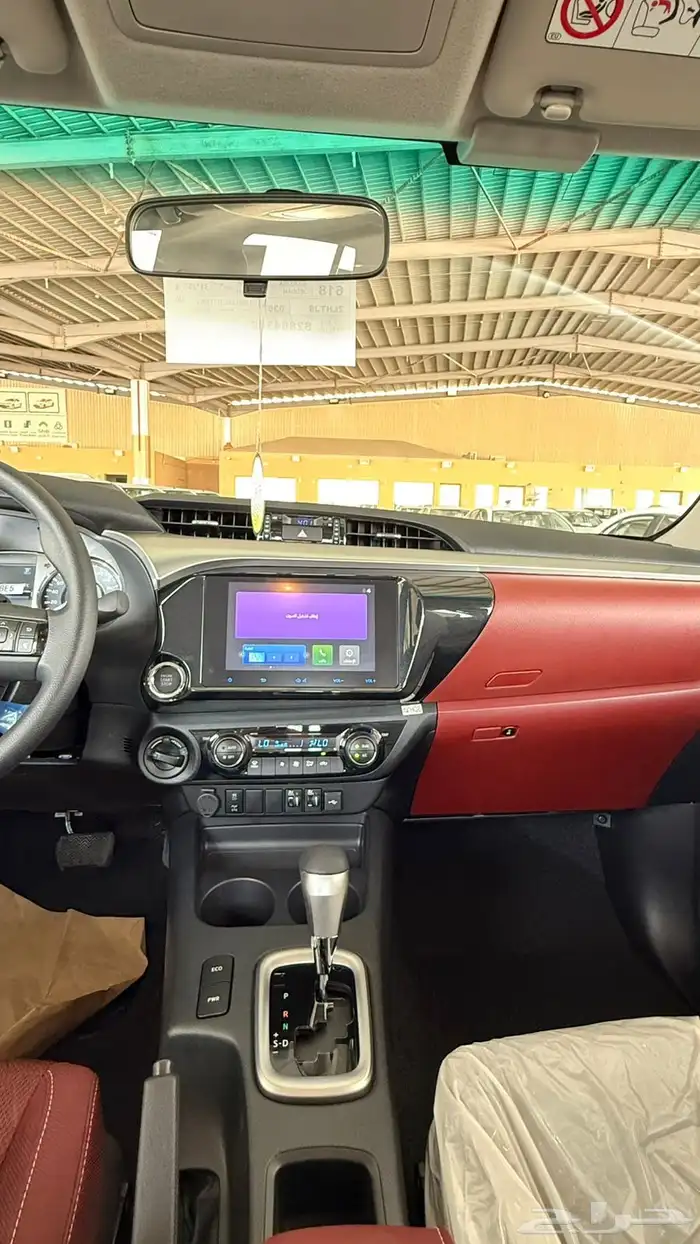 هايلوكس بنزين فل كامل 2025 سعودي تماتيك دبل (133900)شامل 10