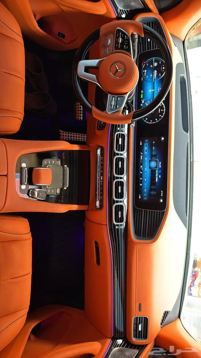 مرسيدس GLS580 امريكي موجودة بدبي 2023 4