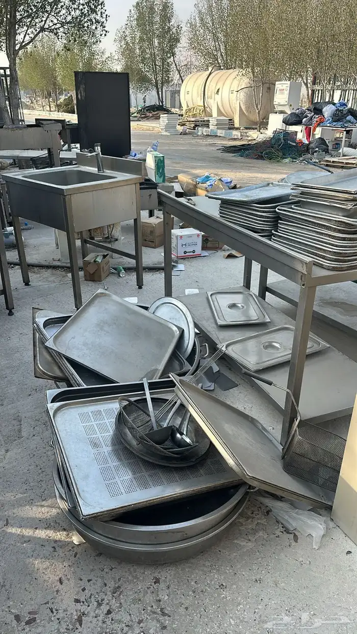 اغراض مطبخ كمباوند كامله استيل 8